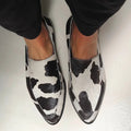 BENEDETTA | LOAFERS MIT KUHPRINT