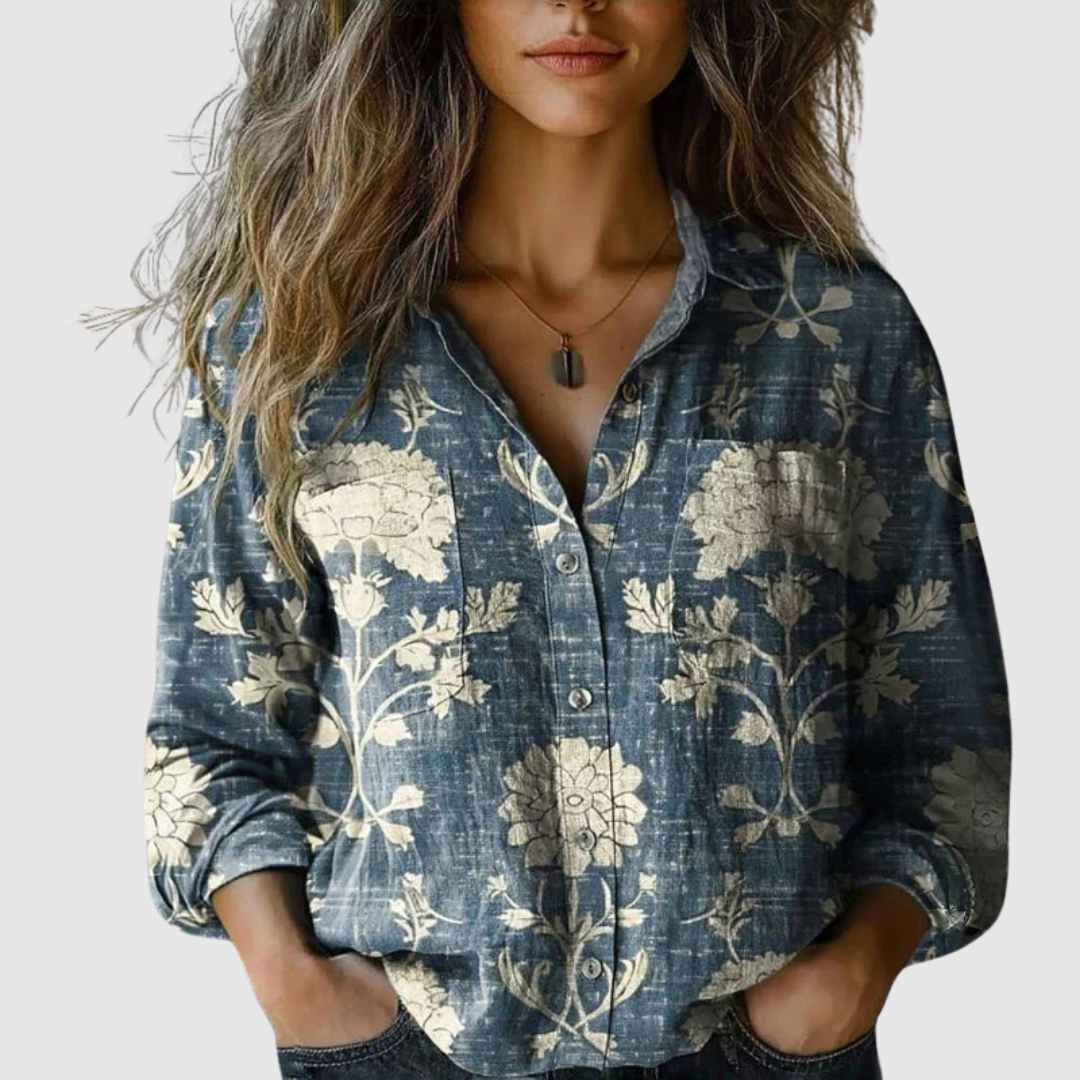 Bluse | Vintage Baumwolle