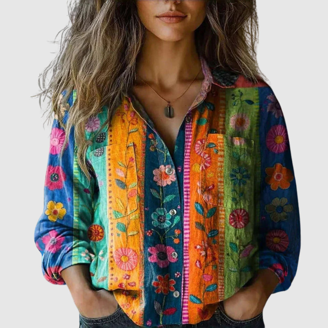 Bluse | Vintage Baumwolle