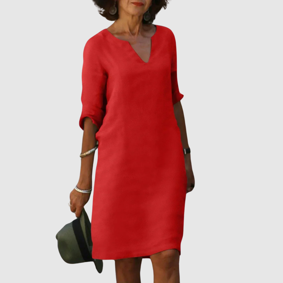 Kleid | Grazia V-Ausschnitt