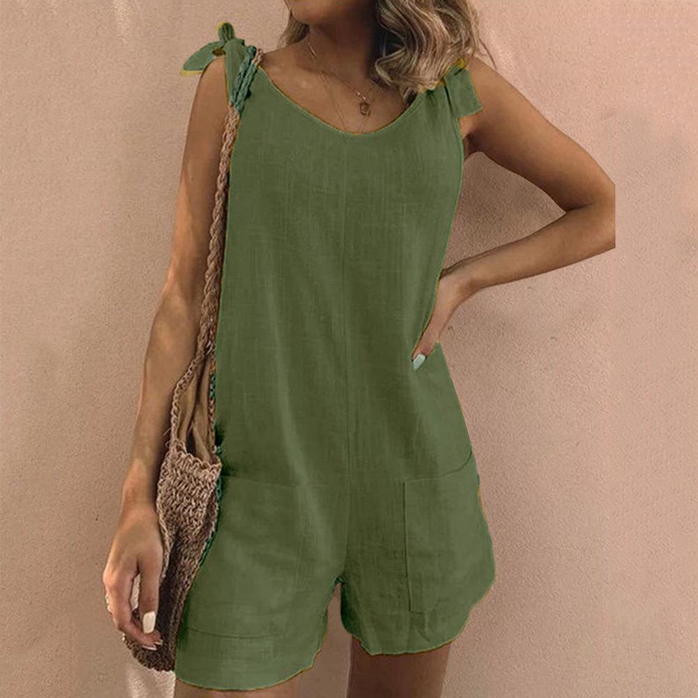 Jumpsuit | Bindeträger mit Taschen
