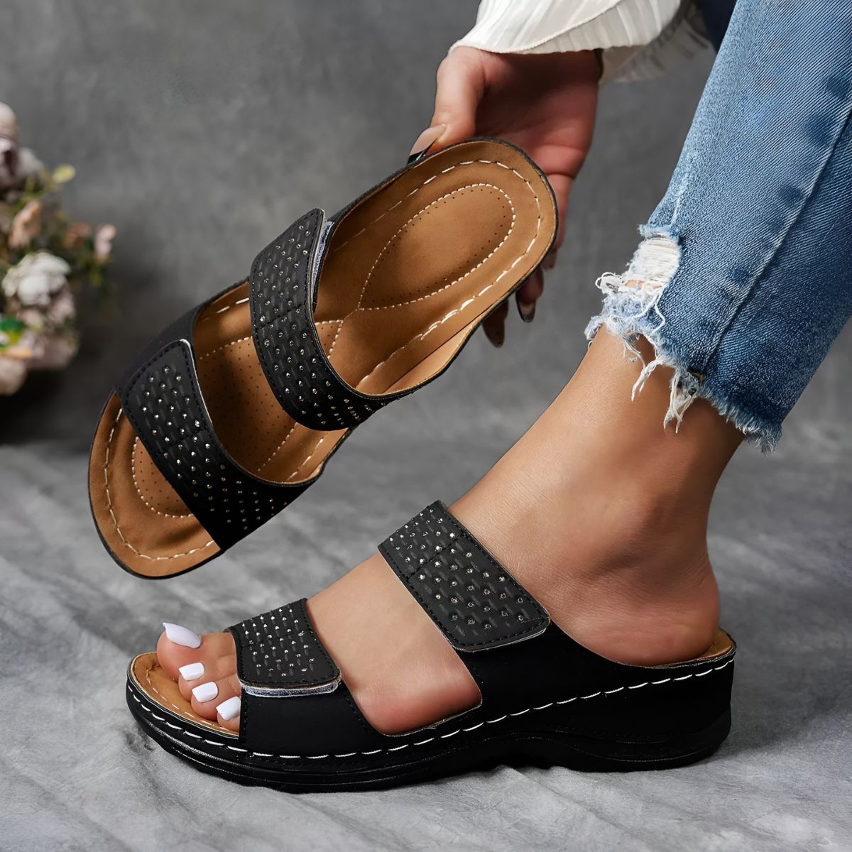 Théodora | Orthopädische Sandalen 
