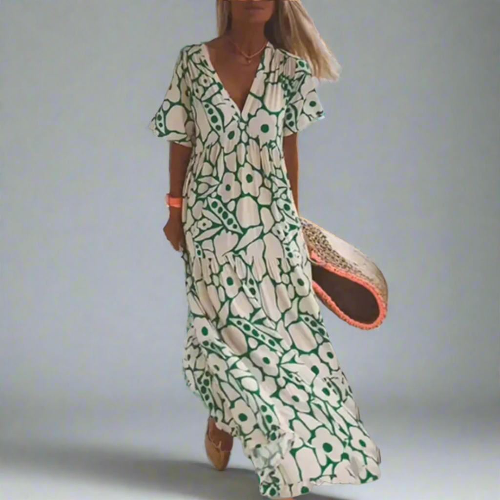 Kleid | Leicht mit V-Ausschnitt