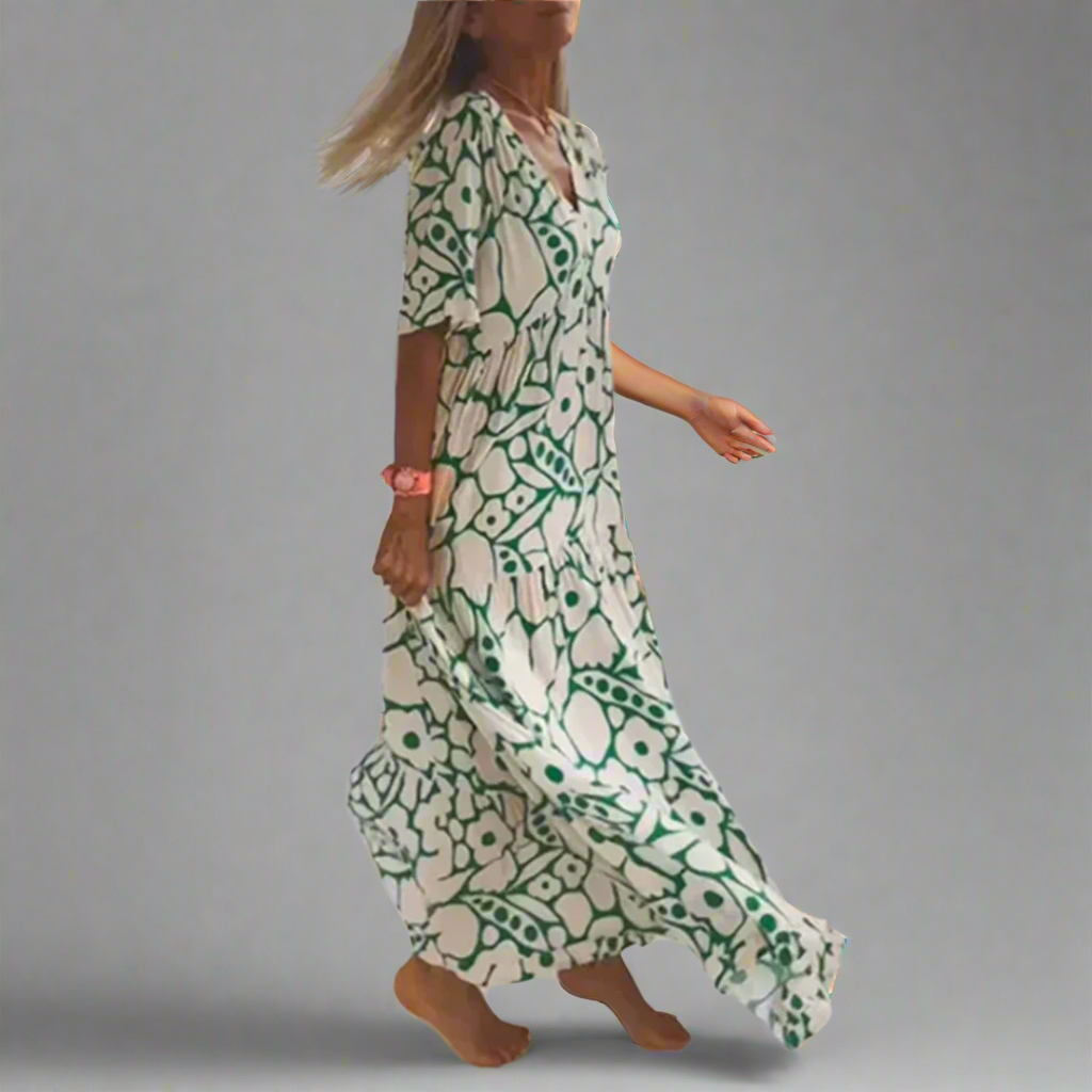 Kleid | Leicht mit V-Ausschnitt