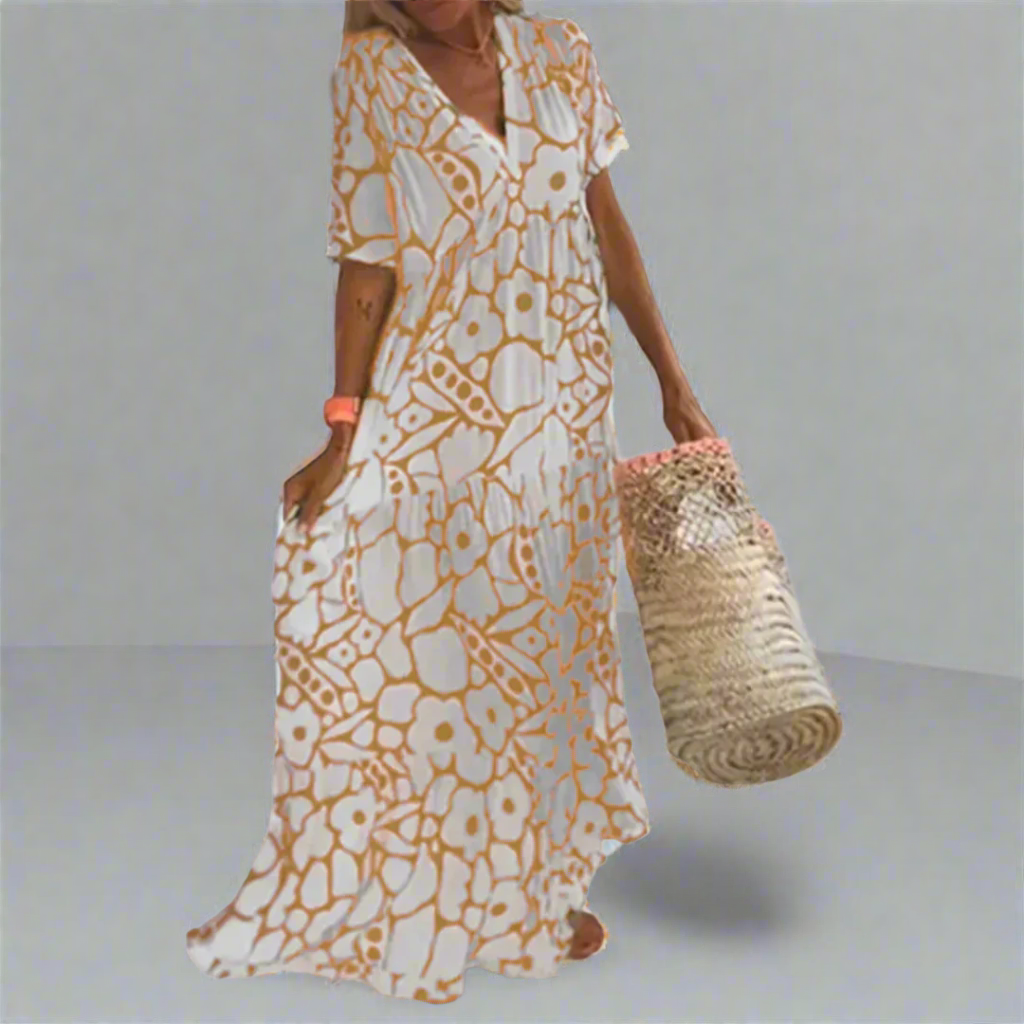 Kleid | Leicht mit V-Ausschnitt