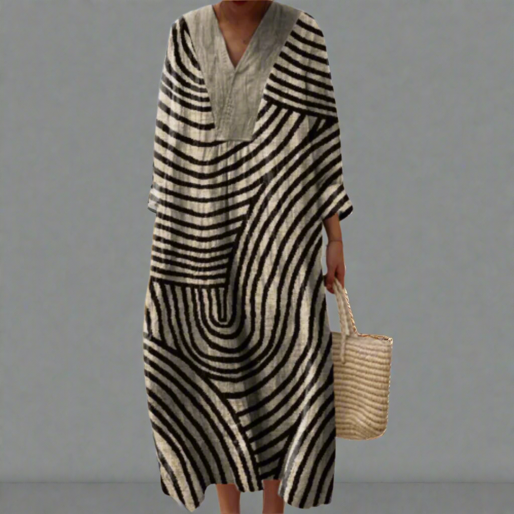 Kleid | Abigail Geometrische Eleganz