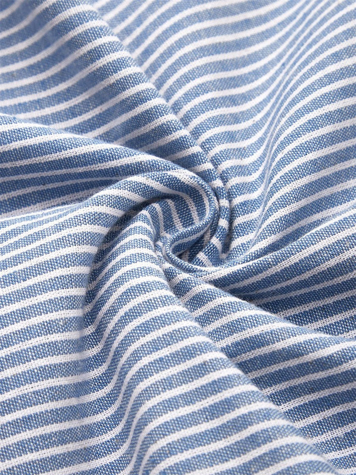 Gestreiftes Sommerkleid