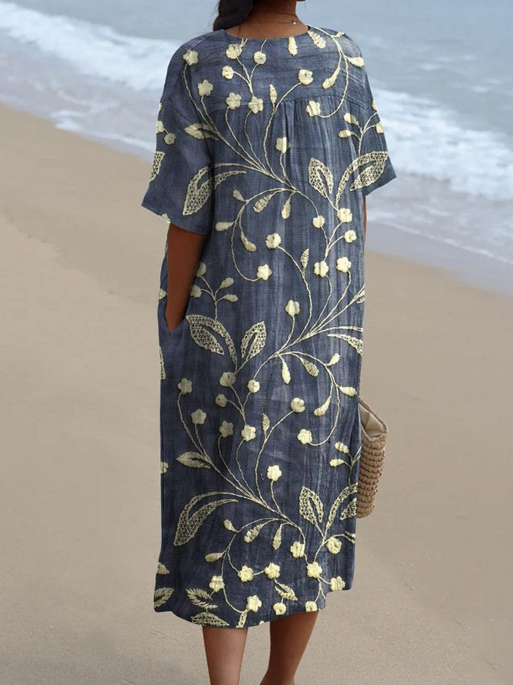 Vintage Kleid | Florale Limitierte Edition