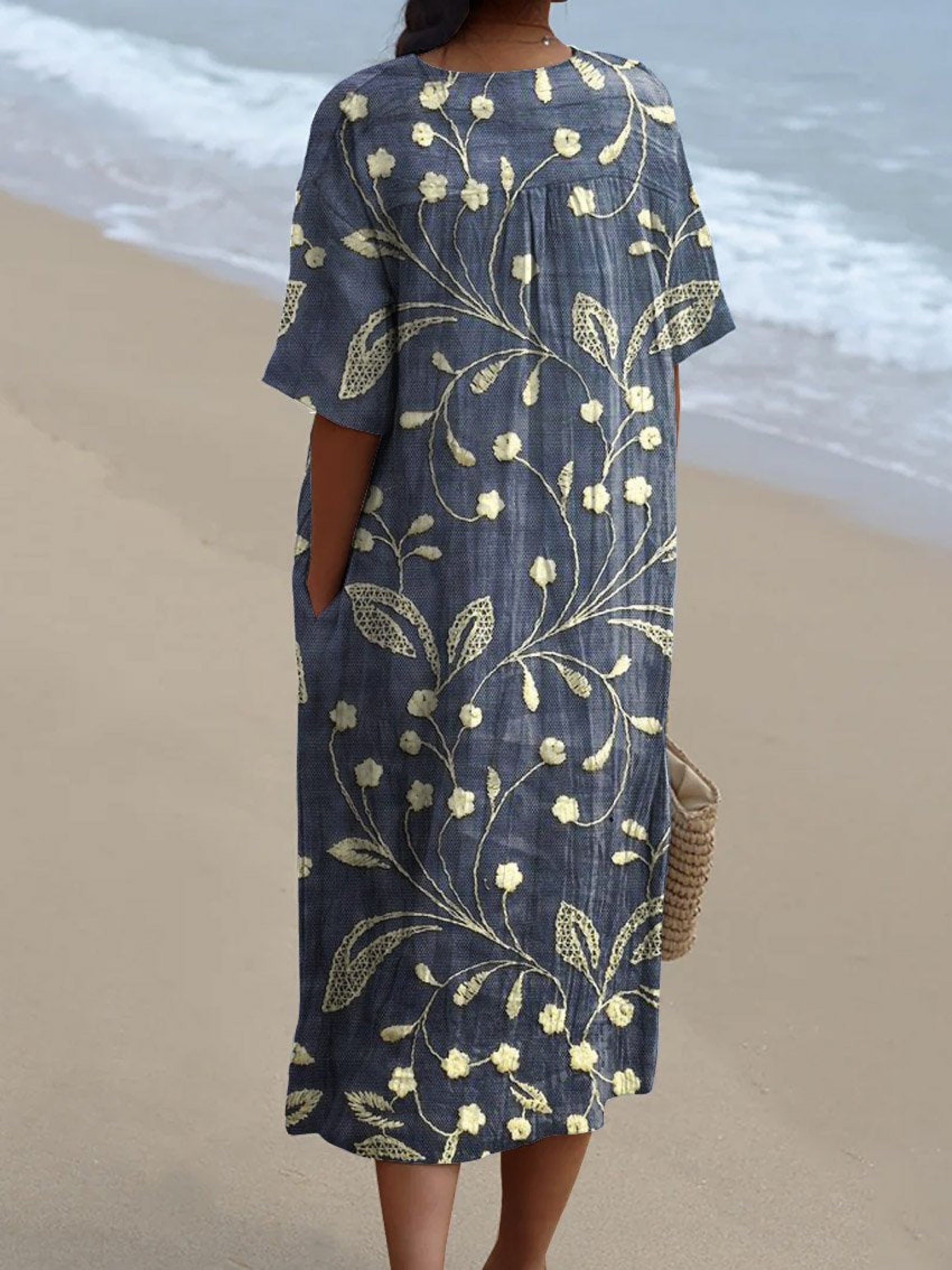 Vintage Kleid | Florale Limitierte Edition