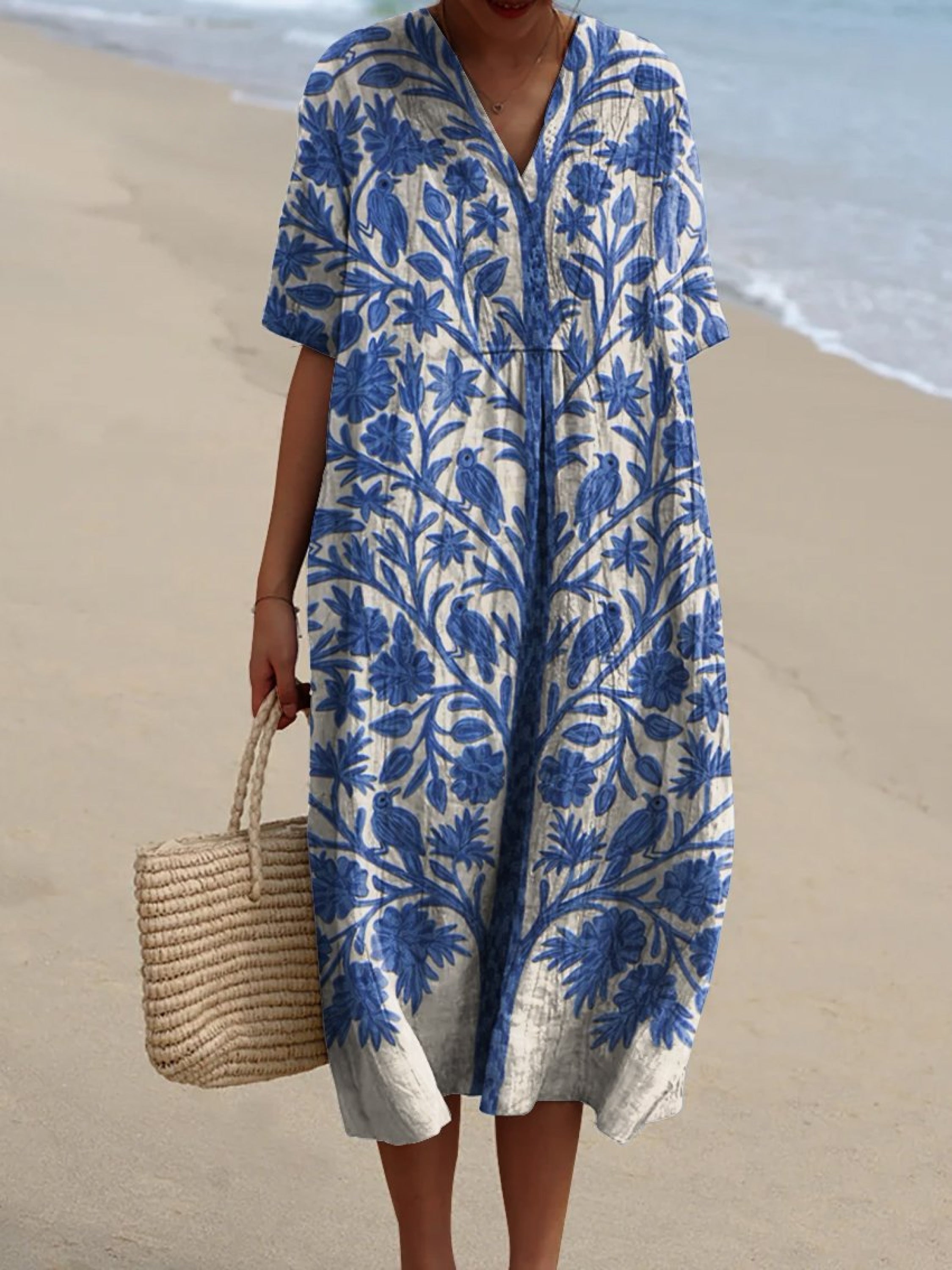 Vintage Kleid | Florale Limitierte Edition